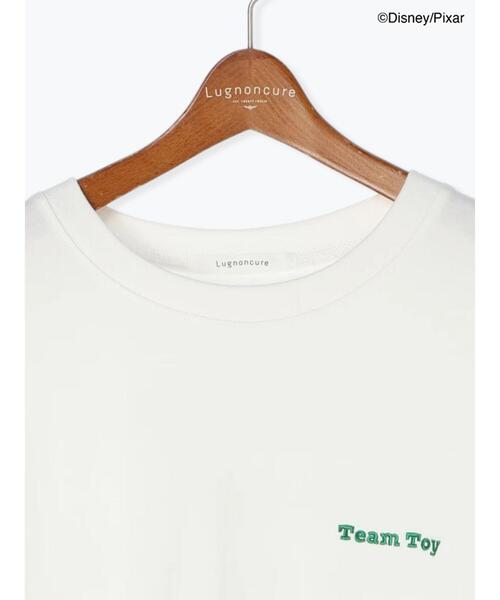 Lugnoncure（ルノンキュール）の「【Pixar】トイ・ストーリー/プリントTシャツ (チームトイ)（Tシャツ/カットソー・レディース・オフホワイト/チャコールグレー・F）」の12枚目の写真