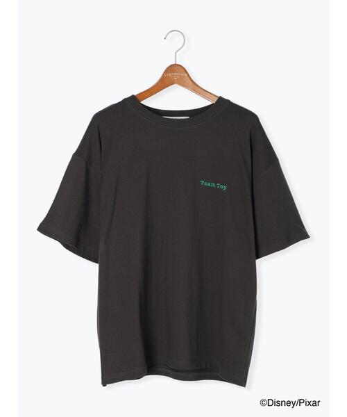 Lugnoncure（ルノンキュール）の「【Pixar】トイ・ストーリー/プリントTシャツ (チームトイ)（Tシャツ/カットソー・レディース・オフホワイト/チャコールグレー・F）」の4枚目の写真