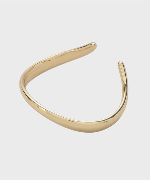 GALLEST（ギャレスト）の「◆カーブバングル（ブレスレット・レディース・ゴールド/シルバー・00）」の2枚目の写真