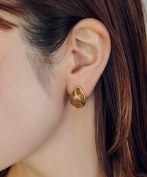 GOLDY | レイヤード ライン ドロップ ピアス(ピアス（両耳用）)