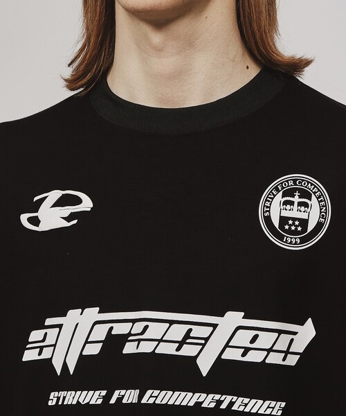 tk.TAKEO KIKUCHI（ティーケータケオキクチ）の「◆ゲームシャツライクTシャツ（Tシャツ/カットソー・メンズ・ブラック/ホワイト・02/03）」の7枚目の写真