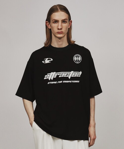 tk.TAKEO KIKUCHI（ティーケータケオキクチ）の「◆ゲームシャツライクTシャツ（Tシャツ/カットソー・メンズ・ブラック/ホワイト・02/03）」の16枚目の写真