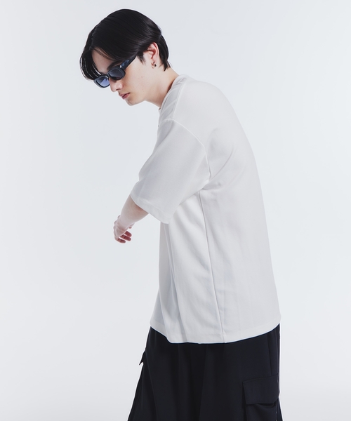 tk.TAKEO KIKUCHI（ティーケータケオキクチ）の「◆ゲームシャツライクTシャツ（Tシャツ/カットソー・メンズ・ブラック/ホワイト・02/03）」の19枚目の写真