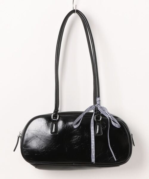 HALEY PESCA（ヘーリーペスカ）の「HALEY PESCA/【リボン付き】スクエアハンドバッグ（ハンドバッグ・レディース・ホワイト/ブラック/イエロー・FREE）」の18枚目の写真