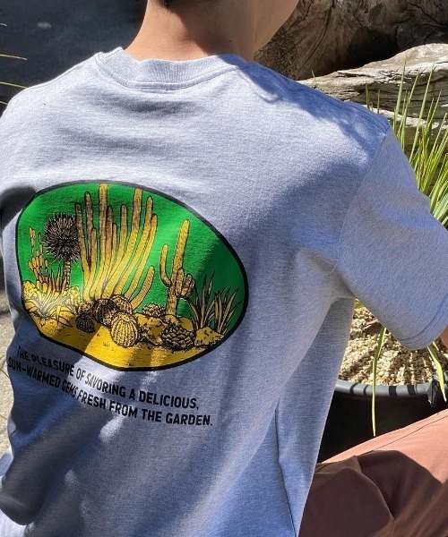 DULTON(ダルトン)の「BOTANY T-SHIRT SAGUARO/ ダルトン Tシャツ スワロー(Tシャツ/カットソー・メンズ・マスタード/チャコールグレー/グレー・MEDIUM/SMALL/X-LARGE/LARGE)」の13枚目の写真
