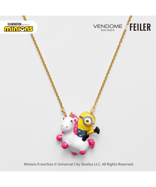VENDOME★ミニオン コレクション★ネックレス 3 ハンカチセット minion collection Vol.03｜ヴァンドームブティック（VENDOME