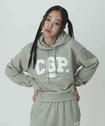 codegraphy(R[hOtB[)(Women) CGP Arch Logo Crop Hoodie(p[J[)
