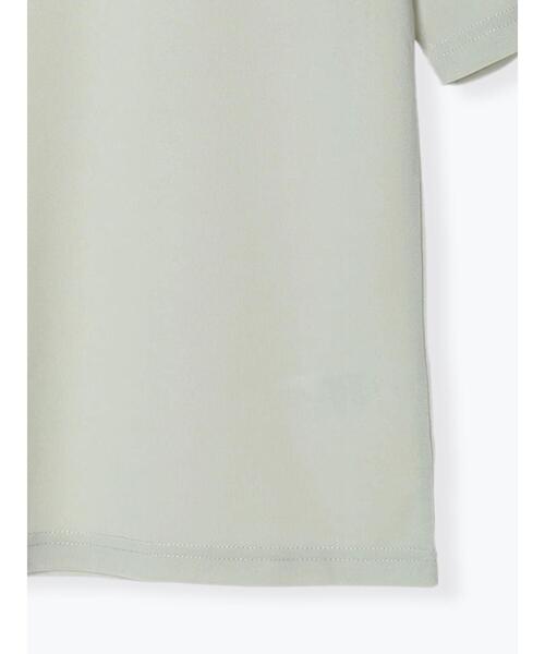 Te chichi(テチチ)の「ハイネックシアーオールラウンドトップス(Tシャツ/カットソー・レディース・ブラウン/グリーン/ブラック/オフホワイト/グレー・F)」の8枚目の写真