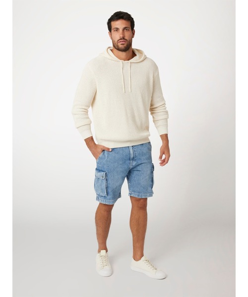 DERIK Hoodie Ls Stitched Sweater パーカー | GUESS(ゲス) JAPAN 公式
