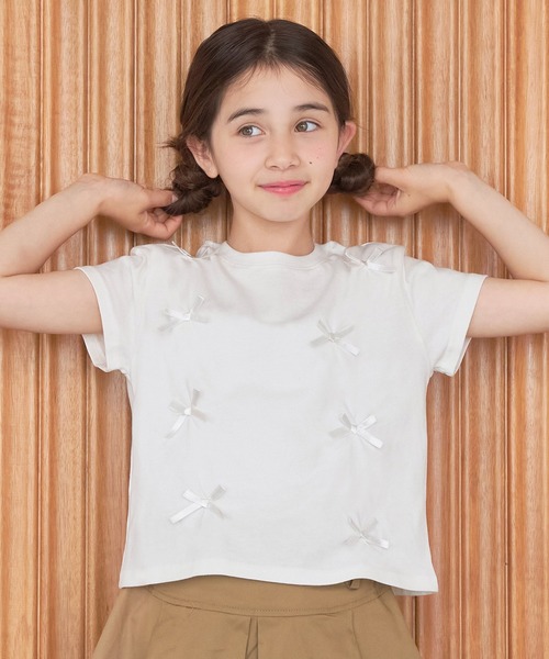 コーデュロイお揃いリボン【1167】 コーデュロイお揃いリボン【1167】 キッズ 親子お揃い サテン