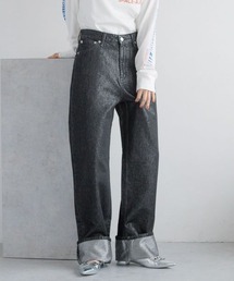 LOWRYS FARM | ＣＯＮＥ／オリカエシローライズ　131364(デニムパンツ)