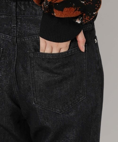 LOWRYS FARM（ローリーズファーム）の「ＣＯＮＥ／オリカエシローライズ　131364（デニムパンツ・レディース・グレー/ブルー・MEDIUM/LARGE）」の20枚目の写真