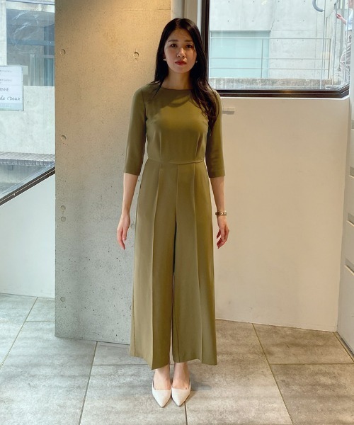 美シルエットオールインワン（つなぎ/オールインワン）｜JENNE