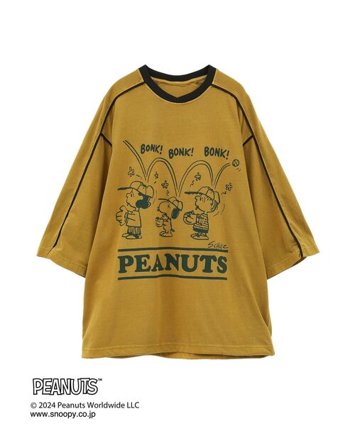 Merci∽Peanuts コラボ スヌーピーTシャツ ユニsex♥2色★ org.jpg