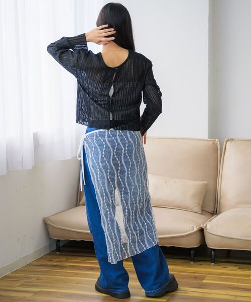 casita(RETRO GIRL)(カシータ)の「レイヤードラップベルト(スカート・レディース・その他1/その他2/その他3/ブラック系その他/ブラック・ONE SIZE)」の13枚目の写真