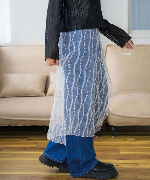 casita(RETRO GIRL)(カシータ)の「レイヤードラップベルト(スカート・レディース・その他1/その他2/その他3/ブラック系その他/ブラック・ONE SIZE)」の15枚目の写真