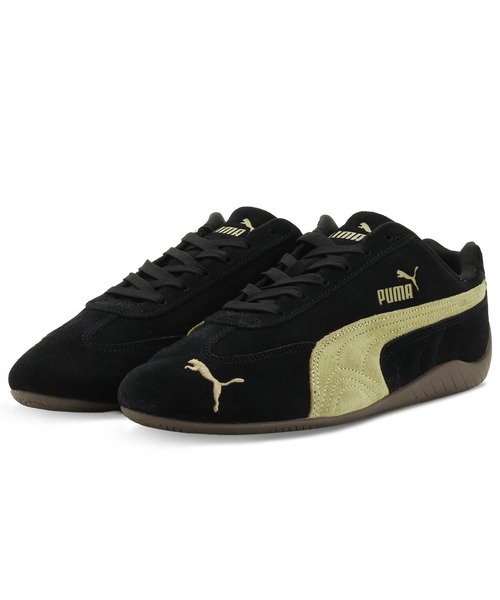 PUMA(プーマ)の「PUMA/プーマ スニーカー 韓国ファッション 薄底 SPEEDCAT OG スピードキャット ブラックピンク ロゼ 398846(スニーカー・レディース・ブラック系その他/レッド/ブラック×ピンク/ピンク系その他/ブルー系その他/ブラウン/サックスブルー/イエロー/グレー/ブラック×ベージュ・23.0cm/23.5cm/24.0cm/24.5cm/25.0cm/23cm/24cm/25cm/25.5cm/26cm/26.0cm/27.0cm/28.0cm/29.0cm)」の4枚目の写真