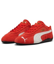 PUMA | PUMA/プーマ レディース スニーカー 韓国ファッション 薄底 SPEEDCAT OG スピードキャット ブラックピンク ロゼ 398846(スニーカー)