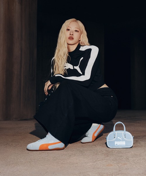 PUMA(プーマ)の「PUMA/プーマ スニーカー 韓国ファッション 薄底 SPEEDCAT OG スピードキャット ブラックピンク ロゼ 398846(スニーカー・レディース・ブラック系その他/レッド/ブラック×ピンク/ピンク系その他/ブルー系その他/ブラウン/サックスブルー/イエロー・23.0cm/23.5cm/24.0cm/24.5cm/25.0cm/23cm/24cm/25cm/25.5cm/26cm/26.0cm/27.0cm/28.0cm/29.0cm)」の5枚目の写真