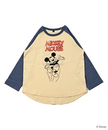 Disney | 【Disney】ミッキーマウス/ラグランカットソー(Tシャツ/カットソー)