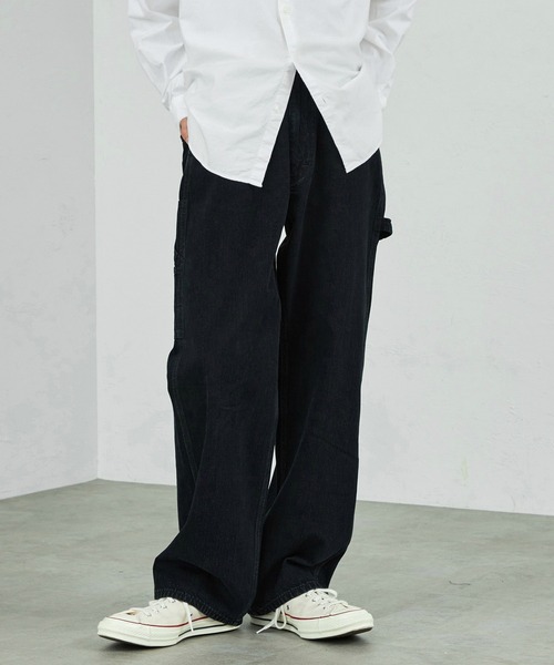 新品未使用パーリーゲイツ Lee別注 ストレッチオックスパンツ ペインターパンツ Lee 【10%OFF】Lee レディース『DUNGAREES』ペインターパンツ