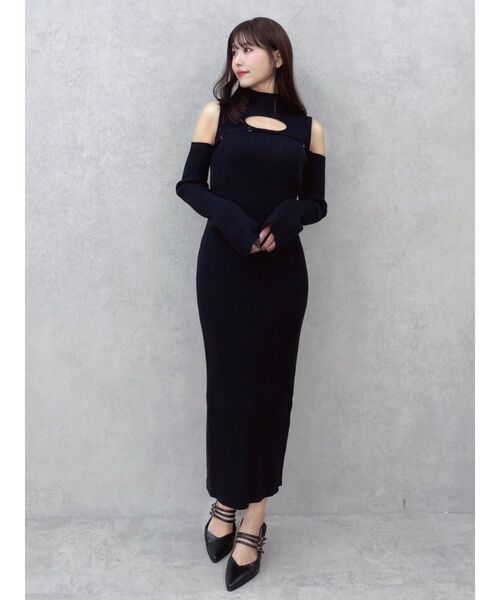 EATME(イートミー)の「ストラップミュールパンプス(パンプス・レディース・ブラック/アイボリー/シルバー/ブルー・L/M/S)」の6枚目の写真