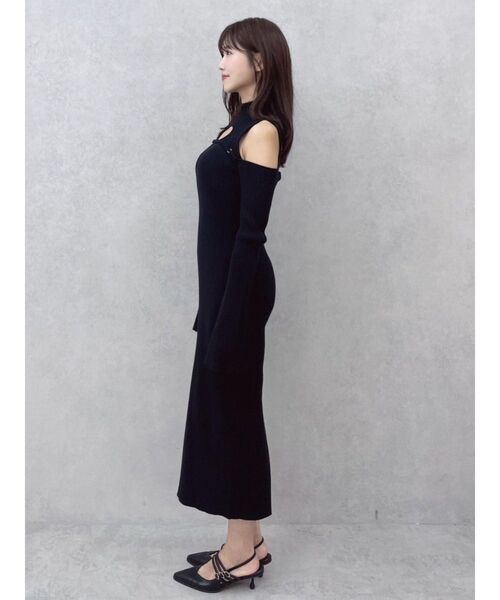 EATME(イートミー)の「ストラップミュールパンプス(パンプス・レディース・ブラック/アイボリー/シルバー/ブルー・L/M/S)」の7枚目の写真