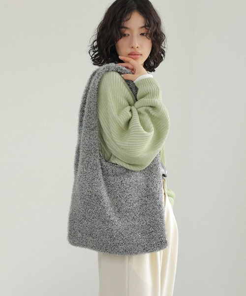 けふこです セール】ラメニットショルダー 132582（ショルダーバッグ）｜LEPSIM