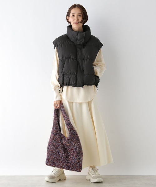 LEPSIM（レプシィム）の「ラメニットショルダー　132582（ショルダーバッグ・レディース・シルバー/ブラック/ゴールド/ブラック系その他/ブラウン・ONE SIZE）」の9枚目の写真