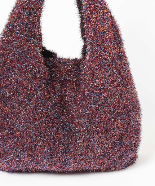 LEPSIM（レプシィム）の「ラメニットショルダー　132582（ショルダーバッグ・レディース・シルバー/ブラック/ゴールド/ブラック系その他/ブラウン・ONE SIZE）」の22枚目の写真