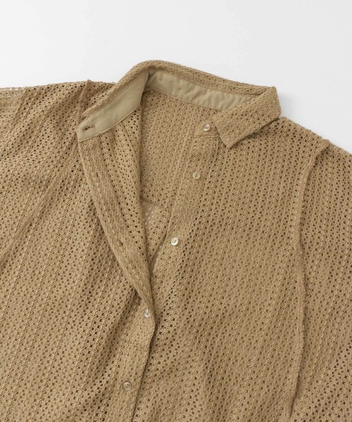 URBAN RESEARCH Sonny Label(アーバンリサーチサニーレーベル)の「ルーズレースシャツ(シャツ/ブラウス・レディース・ベージュ/オフホワイト/ブラック・FREE)」の15枚目の写真