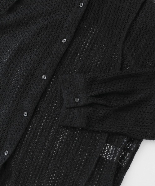URBAN RESEARCH Sonny Label(アーバンリサーチサニーレーベル)の「ルーズレースシャツ(シャツ/ブラウス・レディース・ベージュ/オフホワイト/ブラック・FREE)」の5枚目の写真