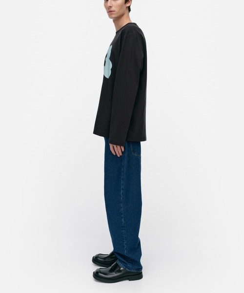 marimekko（マリメッコ）の「【ASIA　EXCLUSIVE】《kioski》Unikko /  Biitti jersey ii　 sweatshirt（スウェット・レディース・ライトブルー・X-SMALL/SMALL/MEDIUM/LARGE）」の6枚目の写真