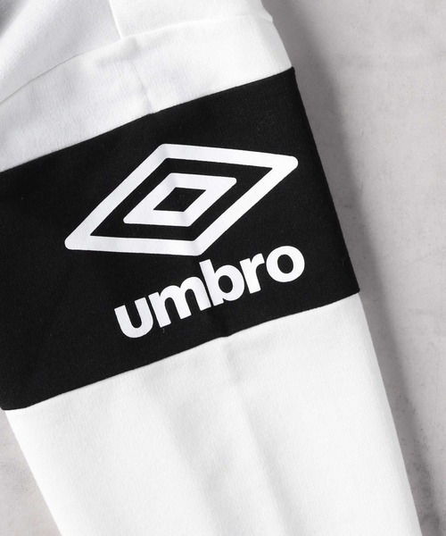Right-on(ライトオン)の「【UMBRO】配色ミニ裏毛スウェット(スウェット・キッズ・ホワイト/ブラック・130/140/150/160)」の3枚目の写真