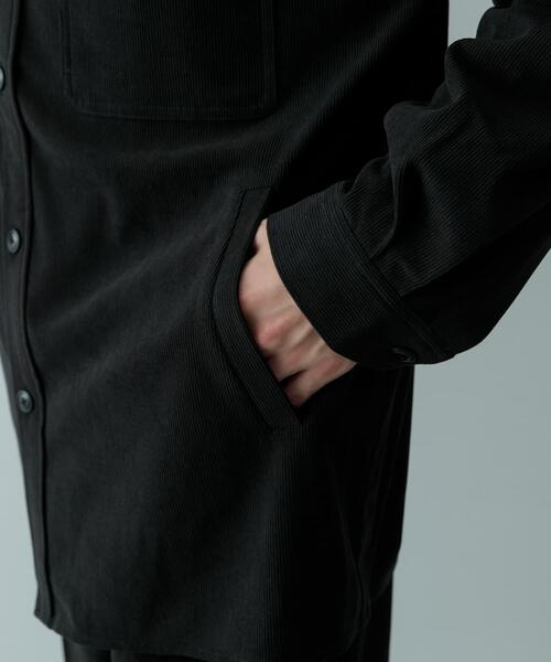 ITEMS URBANRESEARCH（アイテムズ アーバンリサーチ）の「コーデュロイ CPOジャケット（その他アウター・メンズ・ブラック/ブラウン・MEDIUM/LARGE）」の7枚目の写真