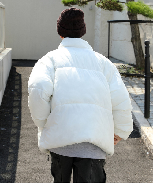 セール】【neos】ルーズシルエット スタンドネック 中綿 ZIP
