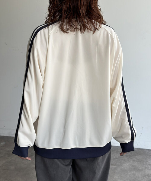 U.S. POLO ASSN.(ユーエスポロアッスン)の「【U.S. POLO ASSN.】トラックジャケット(ブルゾン・レディース・アイボリー/ネイビー/ブラウン・LARGE/MEDIUM)」の15枚目の写真