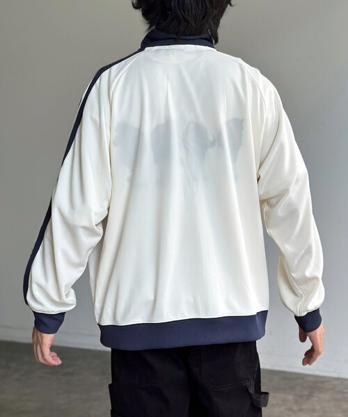 U.S. POLO ASSN.(ユーエスポロアッスン)の「【U.S. POLO ASSN.】トラックジャケット(ブルゾン・レディース・アイボリー/ネイビー/ブラウン・LARGE/MEDIUM)」の18枚目の写真