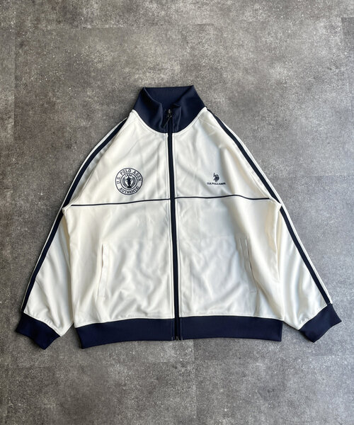 U.S. POLO ASSN.(ユーエスポロアッスン)の「【U.S. POLO ASSN.】トラックジャケット(ブルゾン・レディース・アイボリー/ネイビー/ブラウン・LARGE/MEDIUM)」の19枚目の写真