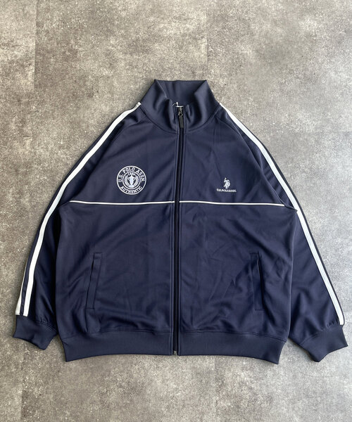 U.S. POLO ASSN.(ユーエスポロアッスン)の「【U.S. POLO ASSN.】トラックジャケット(ブルゾン・レディース・アイボリー/ネイビー/ブラウン・LARGE/MEDIUM)」の8枚目の写真