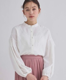 Edit Sheen | レース切替ブラウス(シャツ/ブラウス)