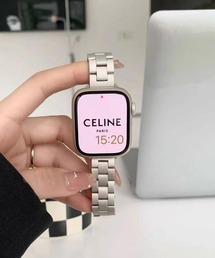LUON（ルオン）の「LUON/ Apple Watch Band / メタル シルバー アップルウォッチ バンド（デジタル腕時計）」