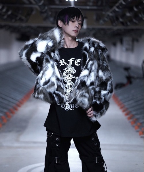 REFLEM/レフレム』天秤プリントL/S Tee/ロングスリーブ