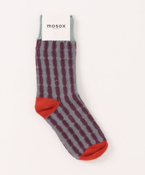 mosox（モソックス）の「【mosox】韓国風レトロソックス（ソックス/靴下・レディース・ブラック/イエロー/グレー/ライトグリーン/ピンク・FREE）」の12枚目の写真