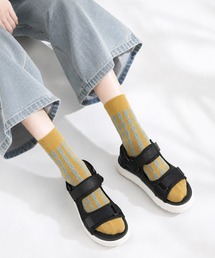 mosox（モソックス）の「【mosox】韓国風レトロソックス（ソックス/靴下）」