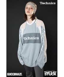 SLY(�X���C)��GUCCIMAZE x Technics x SLY L/S �O�b�`���C�Y �e�N�j�N�X �X���C �����O �V���c(T�V���c/�J�b�g�\�[)