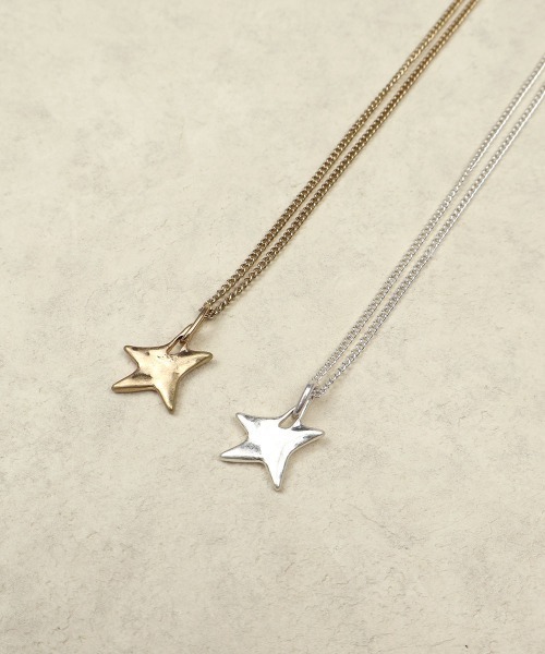 セール】【金属アレルギー対応】 スターモチーフ ネックレス