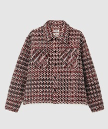 ROPE' | 【COOHEM】VELVET CHECK TWEED JACKET(ブルゾン)