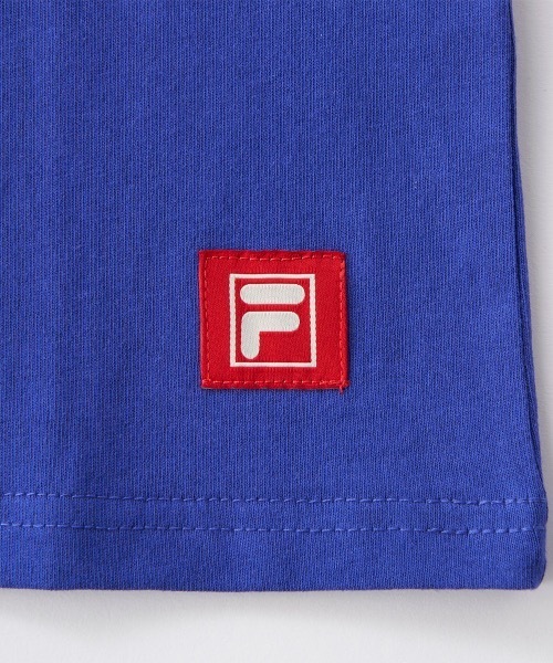 FILA（フィラ）の「【FILA/フィラ】キッズプリント半袖Tシャツ　オーバーサイズ　ダンス　通学（Tシャツ/カットソー・キッズ・ホワイト/ブラック/パープル・130/140/150/160/170）」の12枚目の写真