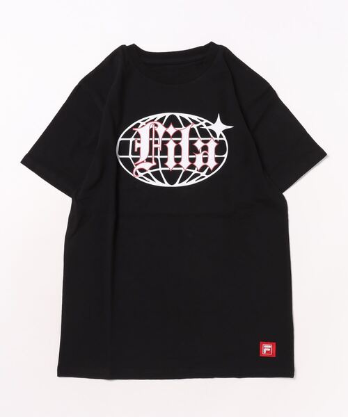 FILA（フィラ）の「【FILA/フィラ】キッズプリント半袖Tシャツ　オーバーサイズ　ダンス　通学（Tシャツ/カットソー・キッズ・ホワイト/ブラック/パープル・130/140/150/160/170）」の15枚目の写真